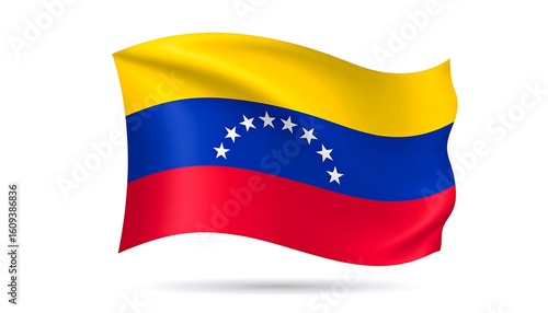 Venezuela flag, waving, realistic, digitally created Free Download Venezuela flag, waving, realistic, digitally created - GFXLoad