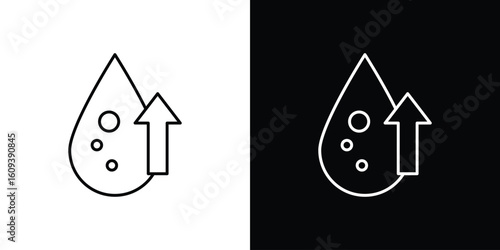 High cholesterol icon Simple Set. Vector icons for graphic design template.