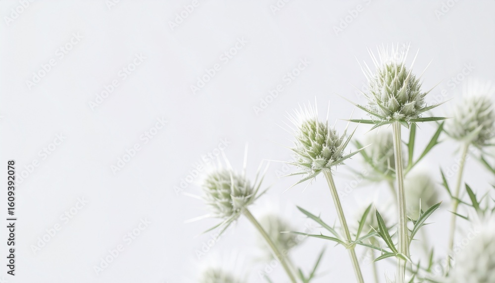 Obraz premium Eryngium flower background
