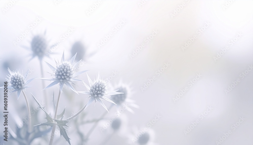 Obraz premium Eryngium flower background