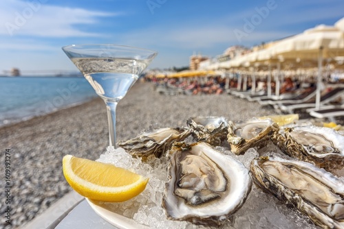 Coastal Fine Dining on a Sunny Day, Luxury, Summer Getaway, Vacation Aesthetic