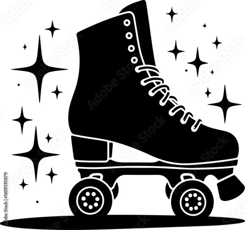 Retro Roller Skate Vibes"