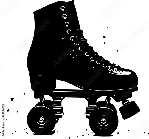 Retro Roller Skate Vibes"