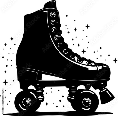 Retro Roller Skate Vibes"