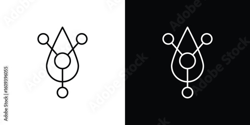 Retinol icon Simple Set. Vector icons for graphic design template.
