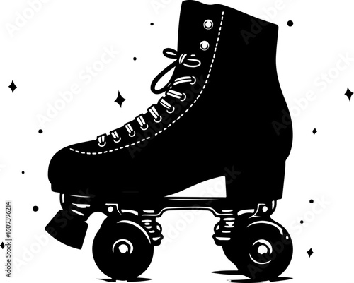 Retro Roller Skate Vibes"