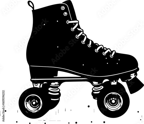 Retro Roller Skate Vibes"