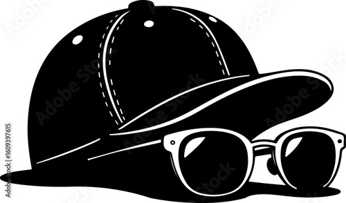 Cool Cap and Shades Combo"
