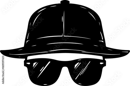 Cool Cap and Shades Combo"