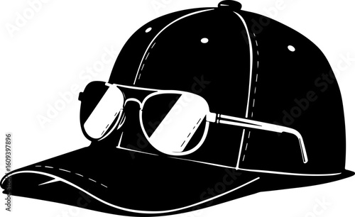 Cool Cap and Shades Combo"