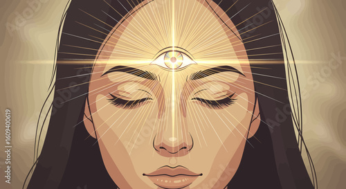 Enlightened Third Eye: Spiritual Awakening and Inner Vision