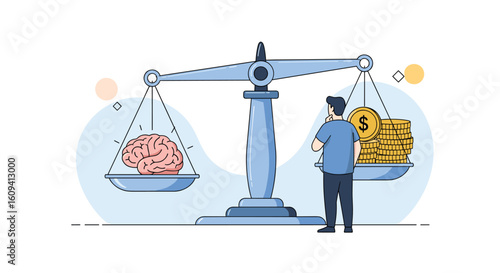Balancing financial well being with intellectual development for a better future