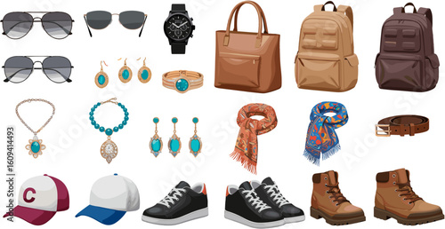 Stylish Accessories and Apparel Collection: A Curated Fashion Selection for Modern Individuals