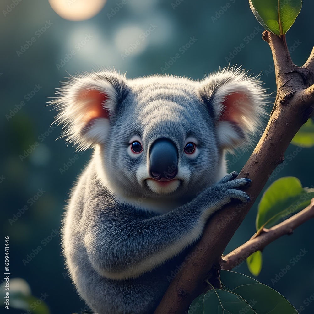 Fototapeta premium koala in tree