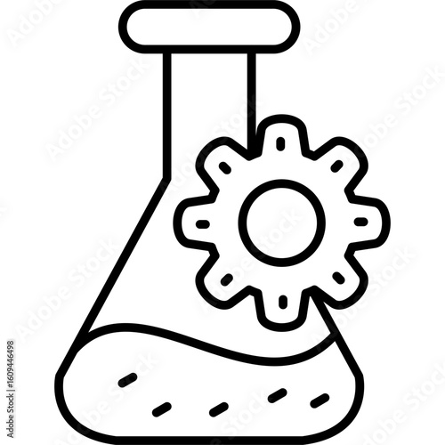 Bioengineering Icon Vector Element