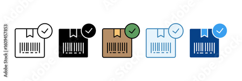 Sku  Icon Set Multiple Style Collection
