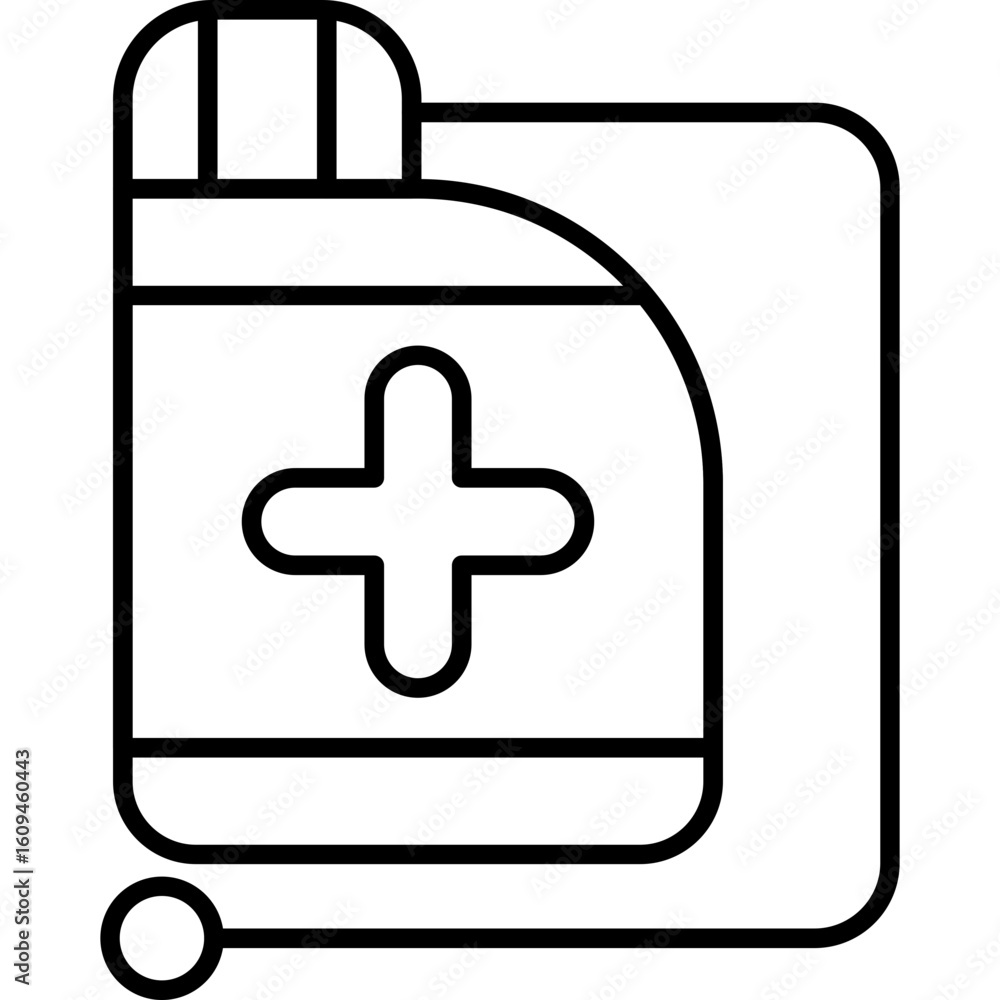 Fototapeta premium New Line Icon Design