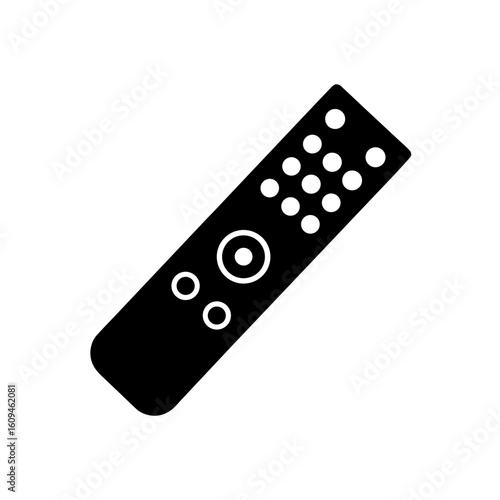Remote Control Vector Flat and Clean Look Isolated
