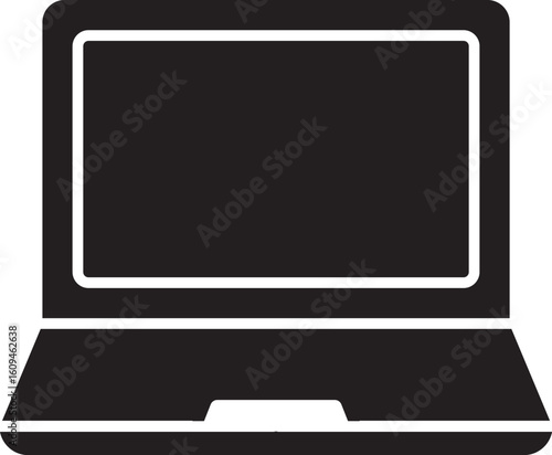 Laptop Icon. Computer icon , vector illustration .