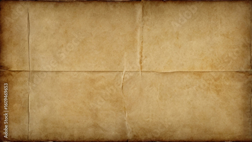 Aged parchment paper with weathered texture