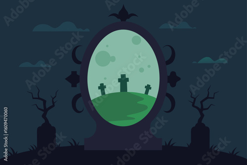 cursed mirror undead reflect