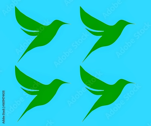 Bird vector art work Illustration