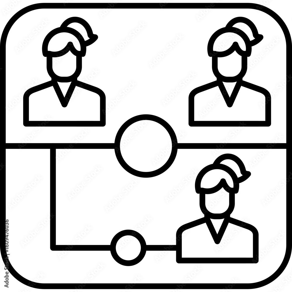 Fototapeta premium New Line Icon Design