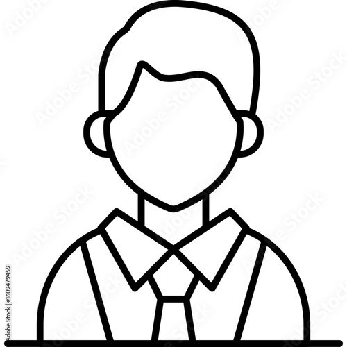 Recruiter Icon Vector Element