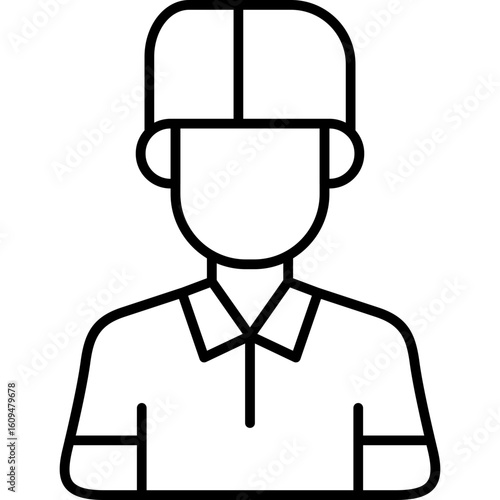 Recruiter Icon Vector Element
