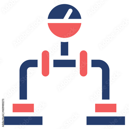 Gas solid color icon