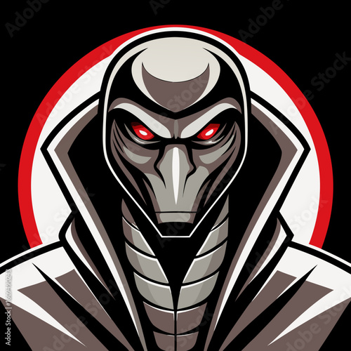 Sinister Alien Villain in Space Opera Setting
