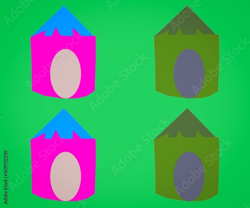 Tent vector art work Illustration