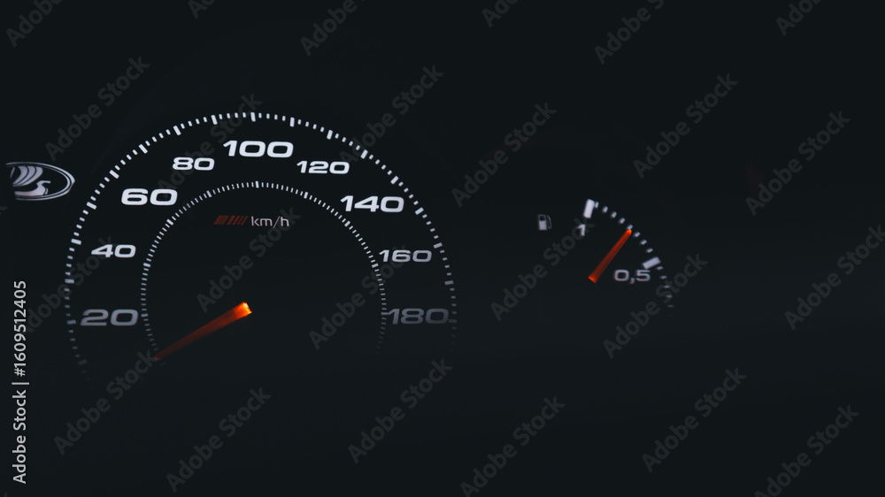 Fototapeta premium car speedometer