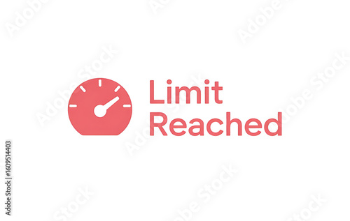 Limit Reached Warning Icon