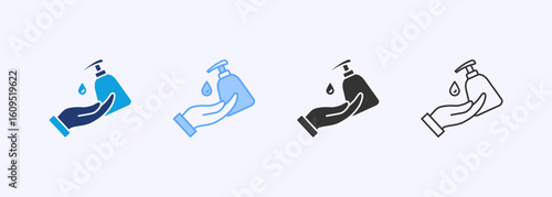 Hygiene Icon Set Multiple Style Collection