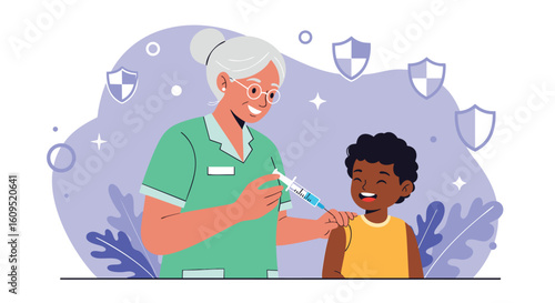 Child Vaccination Healthcare Immunization Prevention
