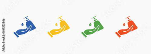Hygiene Icon Set Color Multiple Style Collection