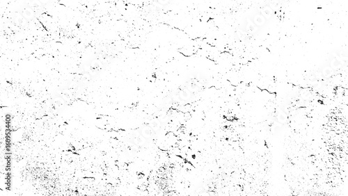 grunge distressed texture overlay background, vintage black and white wall surface texture, rough cracked abstract texture for design, old worn peeling paint texture template