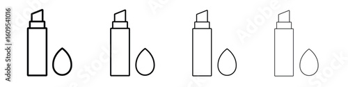 Concealer icon illustration sign collection. vector symbol or logo.
