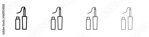 Eyeliner icon illustration sign collection. vector symbol or logo.