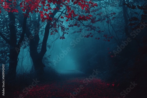The atmosphere of Fairy Forest is mystical and paranormal, evoking the sense of an otherworld, a stranger and more foreboding forest enveloped in fog, with the dark and scary elements of a park with