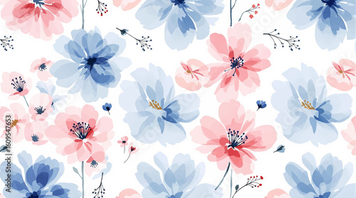 ditsy pastels floral print 