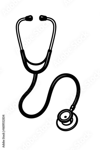 Essential Medical Stethoscope - Doctor's Tool for Healthcare and Diagnosis