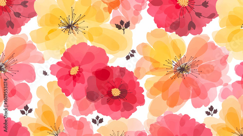 Flower pattern. Ditsy floral seamless pattern. Small little flower background. Repeat pattern. Ditsy print. Botanic surface design. Ditsy floral flower pattern for fashion, fabric, wrapping, decor