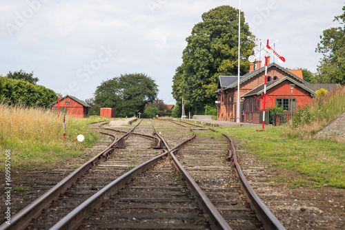 The beautiful old Bandholm Railway Station
