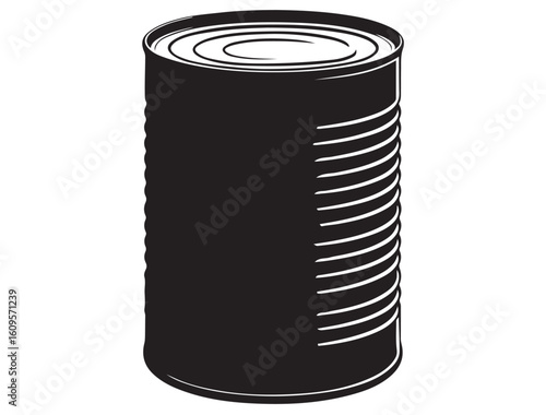 TIN CAN SILHOUETTE