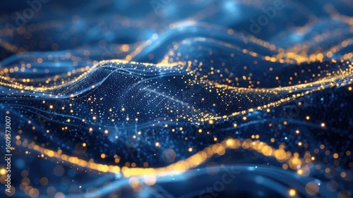 Close-up shot of a blurry background with lights, ideal for representing a sense of mystery or ambiguity