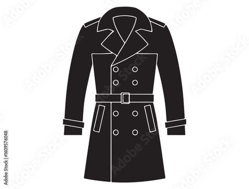 TRENCH COAT SILHOUETTE