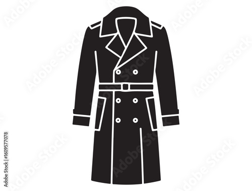 TRENCH COAT SILHOUETTE