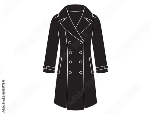TRENCH COAT SILHOUETTE